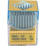 TNC DBX1 SES PVD 9/65 100 Adet Düz Makine İnce Dip Yanmaz Dikiş İğnesi