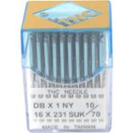 TNC DBX1 SUK 10/70 100 Adet Düz Makine İnce Dip Dikiş İğnesi