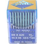TNC DBXA20 (DBX1) SES 19/120 100 Adet Düz Makine İnce Dip Dikiş İğnesi