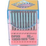 TNC DPX5 SES 22/140 100 Adet Düz Makine Kalın Dip Dikiş İğnesi