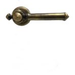 Tnçr Antik Bronz Rozetli Kapı Kolu A-177 Oda Antik Sarı