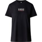 Tnf Est 1966 S/s Tee Kadın T-Shirt - NF0A87E9 - XS - Siyah