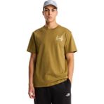 TNF0A8GQM2EL1 The North Face M Campıng Relaxed Short Sleeve Tee-Graph Erkek T-Shirt Haki