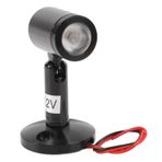 Tnfeeon 2 Adet Mini LED Spot Döndürülebilir LED Spot 12VDC İç Mekan Vurgulu Işıklar Takı Vitrini Modeli Ekran Spot Sanat Için Dolap Altında