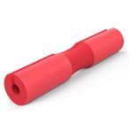 Tnfeeon Halter Quat pedi, uzun halter pedi, stres azaltıcı, kalınlaştırılmış, ergonomik, sağlam denge köpüğü, ev için (kırmızı)