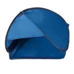 Tnfeeon Mini-Up plaj çadırı, güneş koruması, kamp için plaj gölgeliği (M boy 0,15 kg, 70 x 50 x 45 cm)