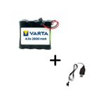 Tnl Eufy Rastar Uzaktan Kumandalı Varta Şarjlı Araba Pili 4.8V 2600MAH+USB Şarj Cihazı