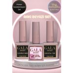 tnl professional Rakı Beyazı Kalıcı Oje Güçlendirici Flexible Base Parlak Crystal Top Coat Set Tırnak Seti Gala Smart
