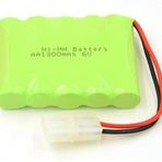 TNL Tamiya 2'li Soketli 6 v 1300 mAH Oyuncak Araba Pili