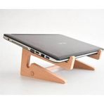 TNO Ahşap Laptop Standı Dizüstü Yükseltici Sehpa Notebook Soğutucu Altlığı