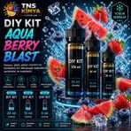 Tns Kimya Dıy Kit 30ML / 60ML / 120ML – Aqua Berry Blast- Premium Mix Gıda Aroması - 60 ml