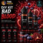 Tns Kimya Dıy Kit 30ML / 60ML / 120ML –bad Blood- Premium Mix Gıda Aroması - 120 ml