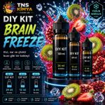 Tns Kimya Dıy Kit 30ML / 60ML / 120ML –brain Freeze- Premium Mix Gıda Aroması - 120 ml