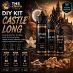 Tns Kimya Dıy Kit 30ML / 60ML / 120ML – Castle Long-Premium Mix Gıda Aroması - 60 ml