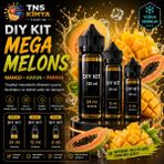 Tns Kimya Dıy Kit 30ML / 60ML / 120ML – Mega Melons-Premium Mix Gıda Aroması - 30 ml
