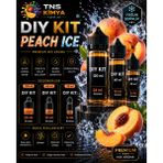 Tns Kimya Dıy Kit 30ML / 60ML / 120ML –peach Ice-Şeftali Buz- Premium Mix Gıda Aroması - 30 ml