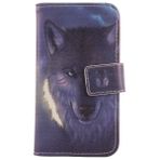 Tnviud PU Flip Deri Çanta Kılıf Kapak Cep Telefonu Kılıfı Koruyucu Kılıf TPU Silikon Skin HMD 105 2024 / Nokia 105 2024 / Nokia 108 4G 2024 / HMD 105 4G 2" (Wolf Design) için