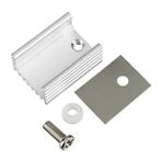 TO220 Aluminyum Soğutucu Set Radyatör Entegre Transistör MOSFET BJT LM78XX LM317 IRFXXX TDAXX LM7805 LM7812