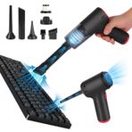 TOBTOS Bilgisayar Süpürge, Üfleyici ve Vakum 3'ü 1 arada, Araba, Bilgisayar, Ev ve Ofis Toz Temizleme için Şarj Edilebilir Elektrikli Hava Duster (VC-001)