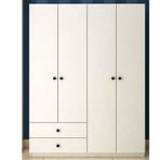 Tocco NVA123 1005 Nova 4 Kapaklı 2 Çekmeceli Askılıklı Gardırop