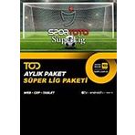 TOD 1 Aylık 4 Ekran Süper Lig