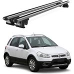Today Auto Fiat Sedici (2006-2014) Uyumlu Gri Ara Atkı Port Bagaj Tavan Barı - Fiat Sedici uyumlu