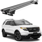 Today Auto Ford Explorer (2011-2019) Uyumlu Gri Ara Atkı Port Bagaj Tavan Barı - Ford Explorer uyumlu