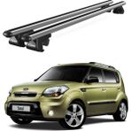 Today Auto Kia Soul (2008-2013) Uyumlu Gri Ara Atkı Port Bagaj Tavan Barı - Tavan barı seti