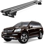 Today Auto Mercedes-Benz Gl (X164) (2006-2012) Uyumlu Gri Ara Atkı Port Bagaj Tavan Barı - Tavan barı seti