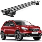 Today Auto Nissan Qashqai J10 (2007-2013) Uyumlu Gri Ara Atkı Port Bagaj Tavan Barı