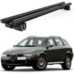 Today Auto Pençe Alfa Romeo 156 Crosswagon (T932) (2004-2007) Uyumlu Siyah Ara Atkı Port Bagaj Tavan Barı