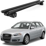 Today Auto Pençe Audi A4 Avant (2001-2008) Uyumlu Siyah Ara Atkı Port Bagaj Tavan Barı