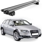 Today Auto Pençe Audi A6 Allroad (2006-2011) Uyumlu Gri Ara Atkı Port Bagaj Tavan Barı
