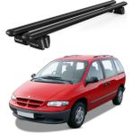Today Auto Pençe Chrysler Voyager (1996-2001) Uyumlu Siyah Ara Atkı Port Bagaj Tavan Barı