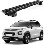Today Auto Pençe Citroen C3 Aircross Suv (2018 ve Sonrası) Uyumlu Siyah Ara Atkı Port Bagaj Tavan Barı - Suv port bagaj ara atkı