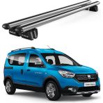 Today Auto Pençe Dacia Dokker STEPWAY(2012 ve Sonrası) Uyumlu Gri Ara Atkı Port Bagaj Tavan Barı - Dacia Dokker Stepway uyumlu