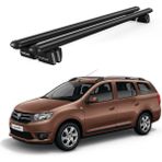 Today Auto Pençe Dacia Logan Ara Atkı (2013-2017) Uyumlu Siyah Ara Atkı Port Bagaj Tavan Barı - Tavan barı uyumlu