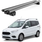 Today Auto Pençe Ford Connect Courier Ara Atkı (2014-2023) Uyumlu Gri Ara Atkı Port Bagaj Tavan Barı