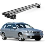 Today Auto Pençe Jaguar X-Taype Sw (2004-2009) Uyumlu Gri Ara Atkı Port Bagaj Tavan Barı
