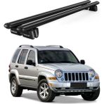 Today Auto Pençe Jeep Cherokee Kj (2001-2008) Uyumlu Siyah Ara Atkı Port Bagaj Tavan Barı - Ara atkı tavan barı