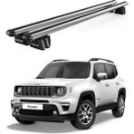 Today Auto Pençe Jeep Renegade (2014 ve Sonrası) Uyumlu Gri Ara Atkı 135CM Port Bagaj Tavan Barı