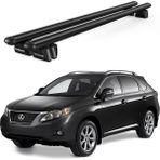Today Auto Pençe Lexus Rx 350 Iıı AL10 Pre-Fl (2012-2015) Uyumlu Siyah Ara Atkı Port Bagaj Tavan Barı