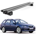 Today Auto Pençe Mazda Atenza Sw (2002-2008) Uyumlu Gri Ara Atkı Port Bagaj Tavan Barı - Ara atkı tavan barı