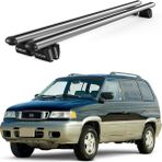 Today Auto Pençe Mazda Mpv (1997-2006) Uyumlu Gri Ara Atkı Port Bagaj Tavan Barı - Mazda Mpv uyumlu