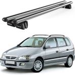 Today Auto Pençe Mitsubishi Space Star (1998-2001) Uyumlu Gri Ara Atkı Port Bagaj Tavan Barı