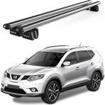 Today Auto Pençe Nissan X-Trail Ara Atkı (2014-2020) Uyumlu Gri Ara Atkı Port Bagaj Tavan Barı