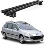 Today Auto Pençe Peugeot 307 Sw (2001-2008) Uyumlu Siyah Ara Atkı Port Bagaj Tavan Barı