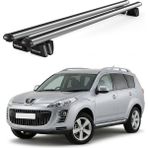 Today Auto Pençe Peugeot 4007 Ara Atkı (2008-2012) Uyumlu Gri Ara Atkı Port Bagaj Tavan Barı - Gri tavan barı