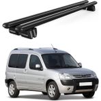 Today Auto Pençe Peugeot Partner Ara Atkı (1996-2007) Uyumlu Siyah Ara Atkı Port Bagaj Tavan Barı - Peugeot Partner uyumlu