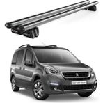Today Auto Pençe Peugeot Partner Tepee Ara Atkı (2008-2018) Uyumlu Gri Ara Atkı Port Bagaj Tavan Barı - Gri tavan barı